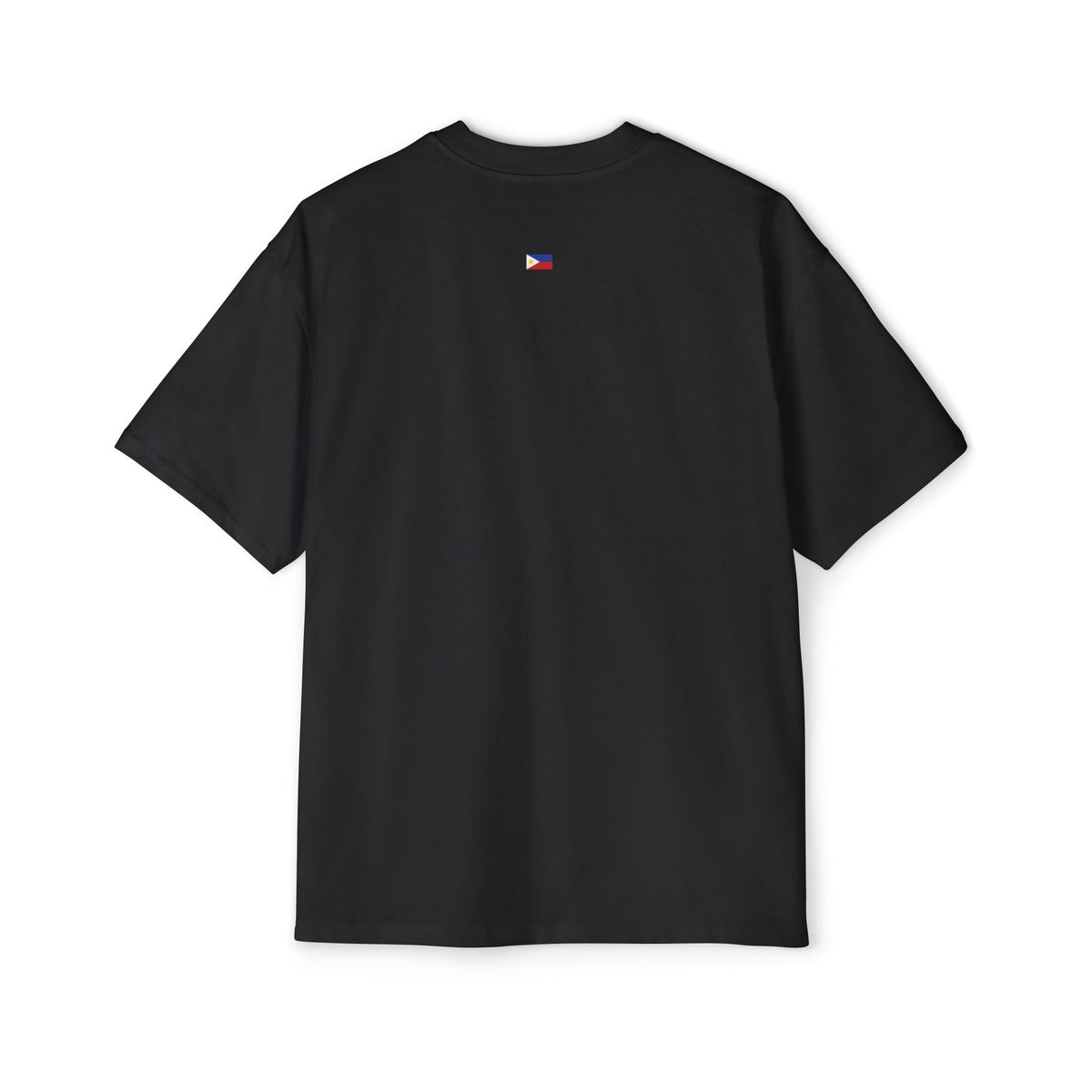 Vintage Black Oversized Cotton Tee