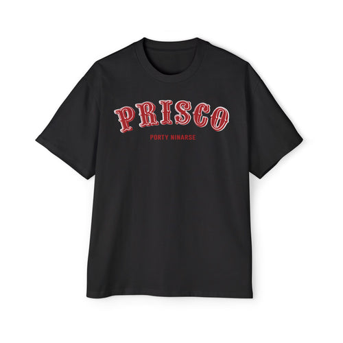 Porty Ninarse I Like to Disco in Prisco black oversized cotton t-shirt